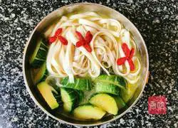  Illustration of how to make pumpkin noodles 9