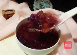 Purple Potato, Red Dates and Tremella Soup Illustration of how to do it 11