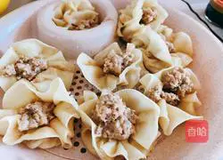 Illustration of how to make pure meat Shaomai 5