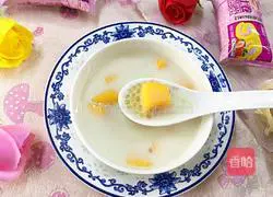 Coconut Mango Sago Recipe Illustration 10