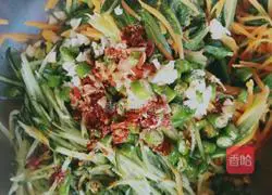 Illustration of how to make cold vermicelli 7