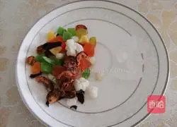 Illustration of how to make Babao Fruit Tea 1