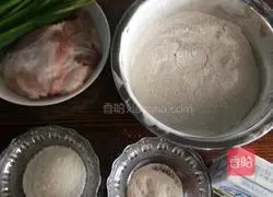 Meat Illustration of how to make steamed buns 1