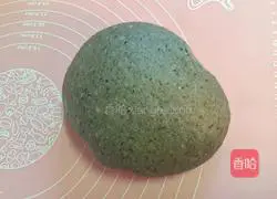 Illustration of how to make black sesame snack buns 6