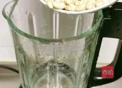 Illustration of how to make peanut soy milk 3