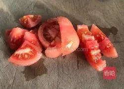 Illustration of how to make tomato and sago 8