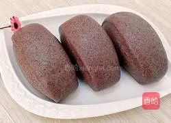 Illustration of how to make black rice noodle steamed buns 11