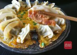 Illustration of how to make fried egg and dumplings during the Lantern Festival on the 15th day of the first lunar month 8