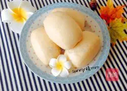 Illustration of how to cut steamed buns with whole wheat knife 10