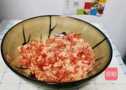 Illustration of making dumplings stuffed with beans and beef filling 7