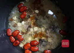 Sansheng Sanshi Peach, Quinoa and Date Soup Illustration 9