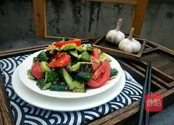 Illustration of how to make summer quick salad dishes 7