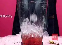 Illustration of how to make the same fleshy watermelon as Heytea 5