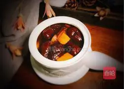 Shuanghong Buxue Soup (Sweet Potato Steamed Red Dates) Recipe Illustration 5
