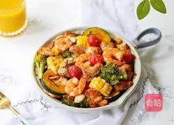 Illustration of how to make grilled chicken breast with vegetables 10