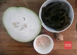 Illustration of how to make Shopee Seaweed and Wintermelon Soup 1