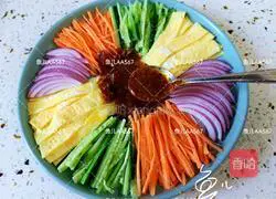 Illustration of how to make fried noodles 8