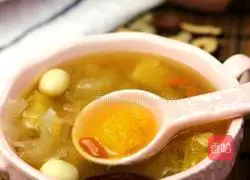 Pumpkin Tremella Soup Recipe Illustration 8