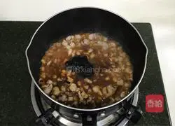 Illustration of making fried noodles 4