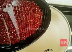 Illustration of how to make red bean and jelly grass 5