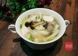 Mushroom and tofu soup recipe 10