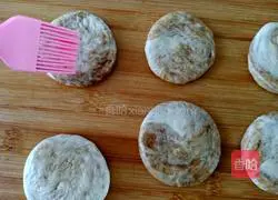 Illustration of how to make sesame seed cakes 18