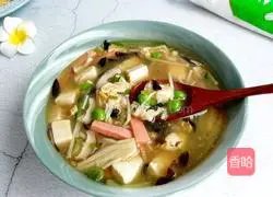 Illustration of how to make warm spicy soup that is delicious and refreshing 4