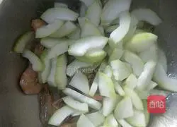 Illustration of how to make shrimp and winter melon soup for beauty and beauty 4