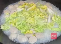Illustration of how to make clear rice noodles 7