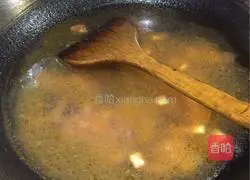 Illustration of how to make tomato and egg vermicelli 1