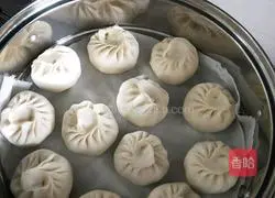 Spinach vegetarian buns recipe 4