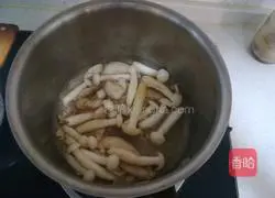 Illustration of mushroom soup baby food supplement nutrition recipe recipe that can be prepared in five minutes 2