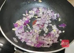 Illustration of how to make meat sauce noodles 4