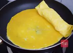 Illustration of how to make okra thick egg roast 7