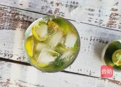 Illustration of how to make Xiaoqing Orange Ice Drink 3