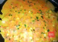 Illustration of how to make potato pancakes and purple potato rolls 3