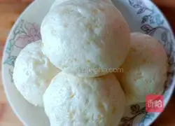 Milk-flavored oatmeal steamed buns recipe 15