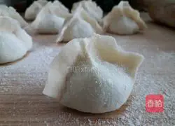 Illustration of how to make pickled cabbage dumplings 5