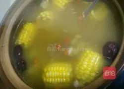 Cordyceps Flower Corn Pork Ribs Soup Recipe Illustration 5