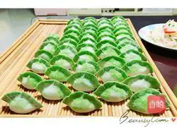 Illustration of how to make jade dumplings 7