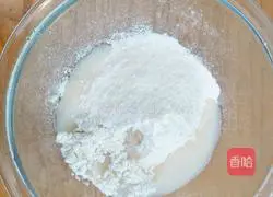 Illustration of how to make short crispy pork pancakes 7