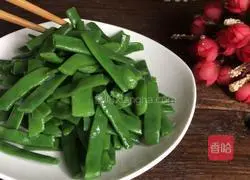 Illustration of how to make cold green beans (weight loss version) 9