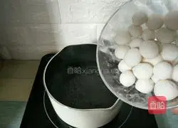 Illustration of how to make sweet and orange glutinous rice balls 5