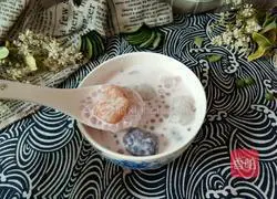 Illustration of how to make taro balls and sago dew 15