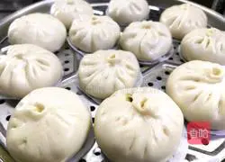Illustrated recipe for plain steamed buns 18