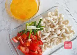 Tomato, seafood and mushroom soup recipe 2