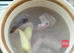 Yam and Corn Pork Ribs Soup Recipe Illustration 3