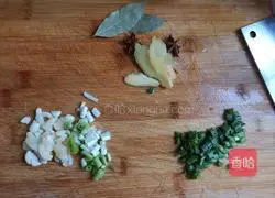 Illustration of how to make braised chicken with soybean sauce 3