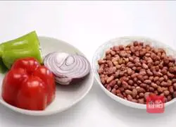Illustration of how to make vinegar and peanuts 1 