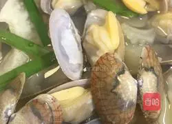 Illustration of how to make clams and bitter melon dang 5